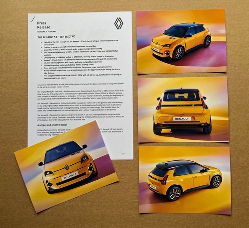 Renault tech electric - renault, 5