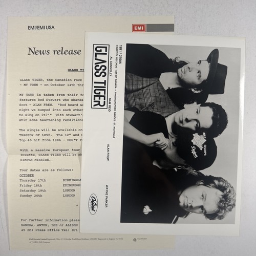 Glass tiger press release - press,