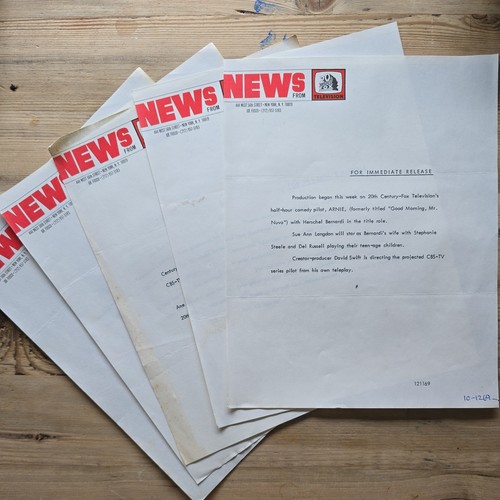 Arnie 1969 press releases - 5x,
