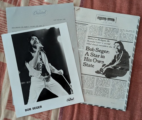 Bob seger promo photo press - -, photo/press