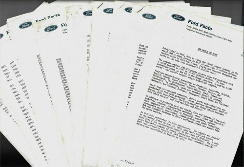 Ford facts about 1979 - ford,