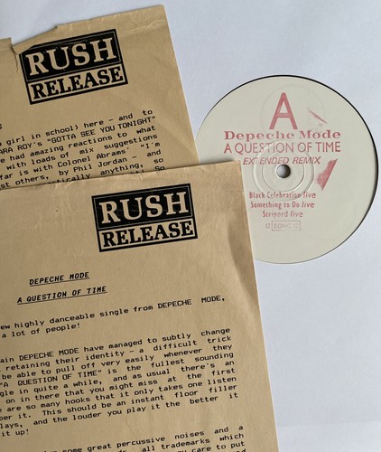 Depeche mode question of - -a,