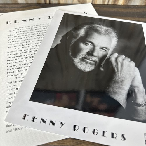 Kenny rogers timepiece - kenny, press