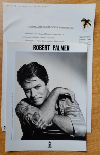 Robert palmer press release - robert,